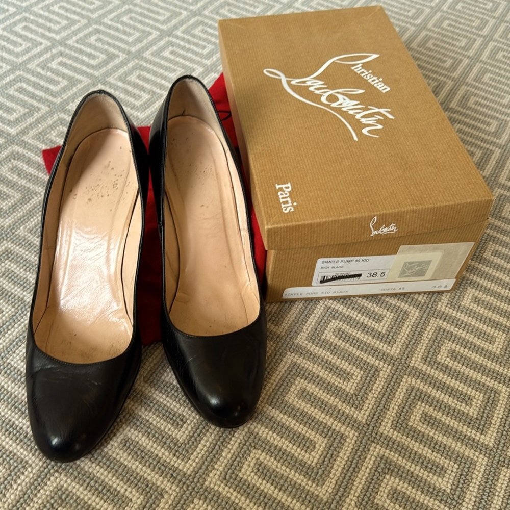 Christian Louboutin Simple pump 85 size 38.5